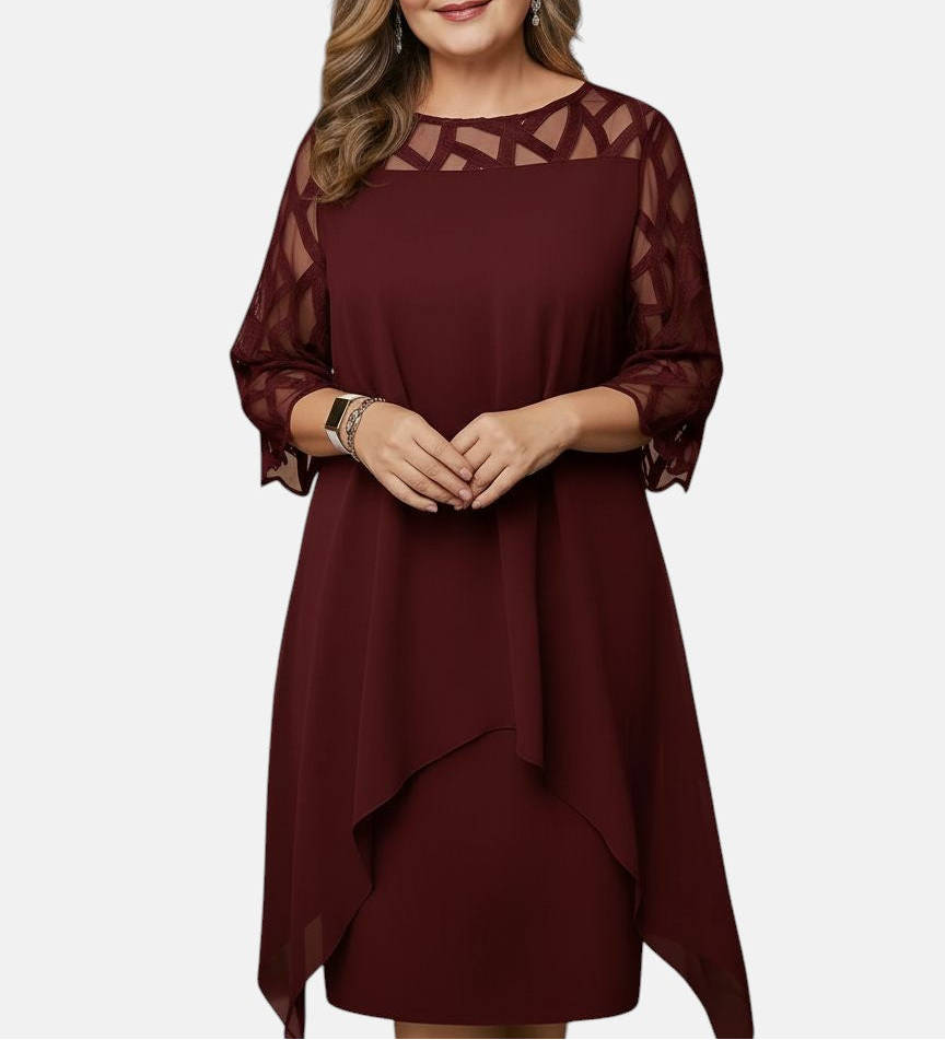 Yolanda™ - Elegante, Comfortabele Midi-jurk