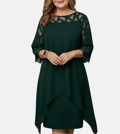 Yolanda™ - Elegante, Comfortabele Midi-jurk