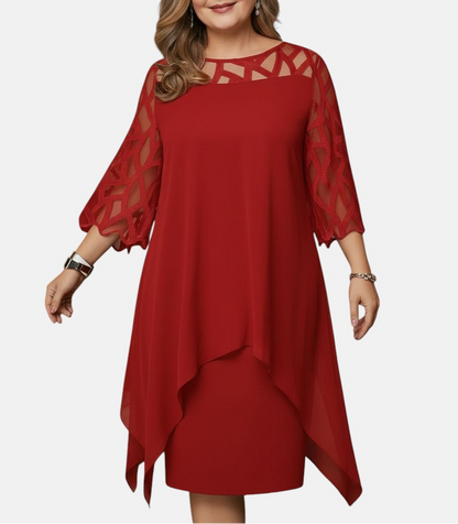 Yolanda™ - Elegante, Comfortabele Midi-jurk
