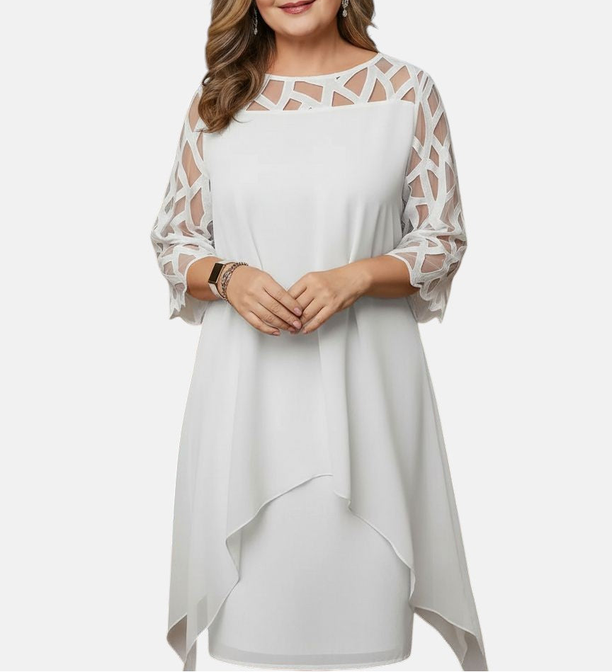 Yolanda™ - Elegante, Comfortabele Midi-jurk