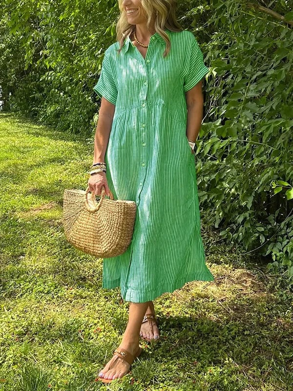 Theda™ – Comfortabele & Praktische Maxijurk