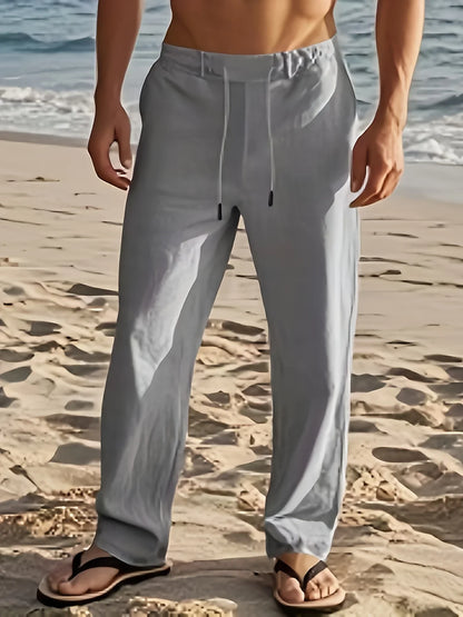 SANTORINI™ | LINNEN BROEK VOOR HEREN