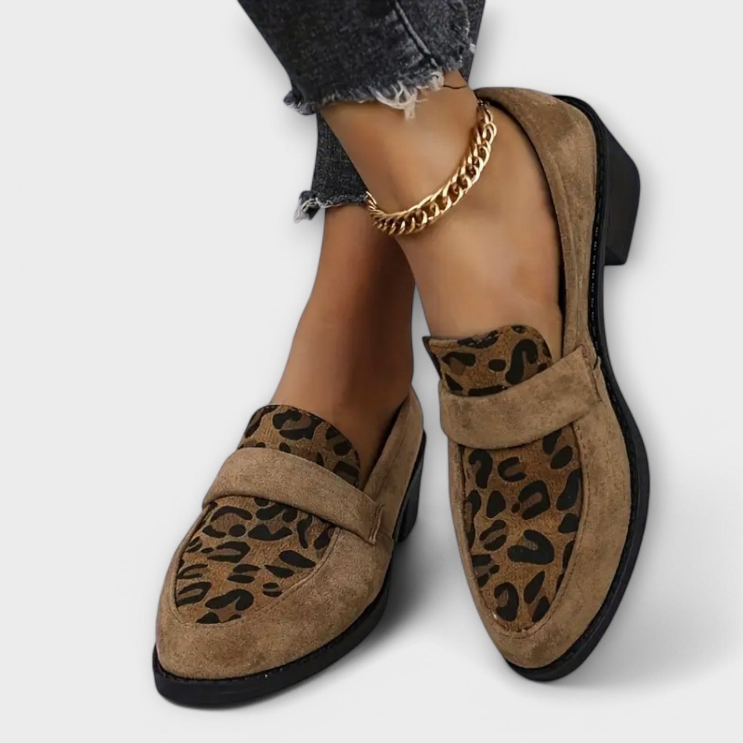 Elisa - Elegante Dameschoenen met Luipaardprint