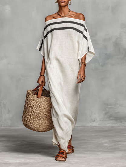 Minimalistisch Maxi Jurk