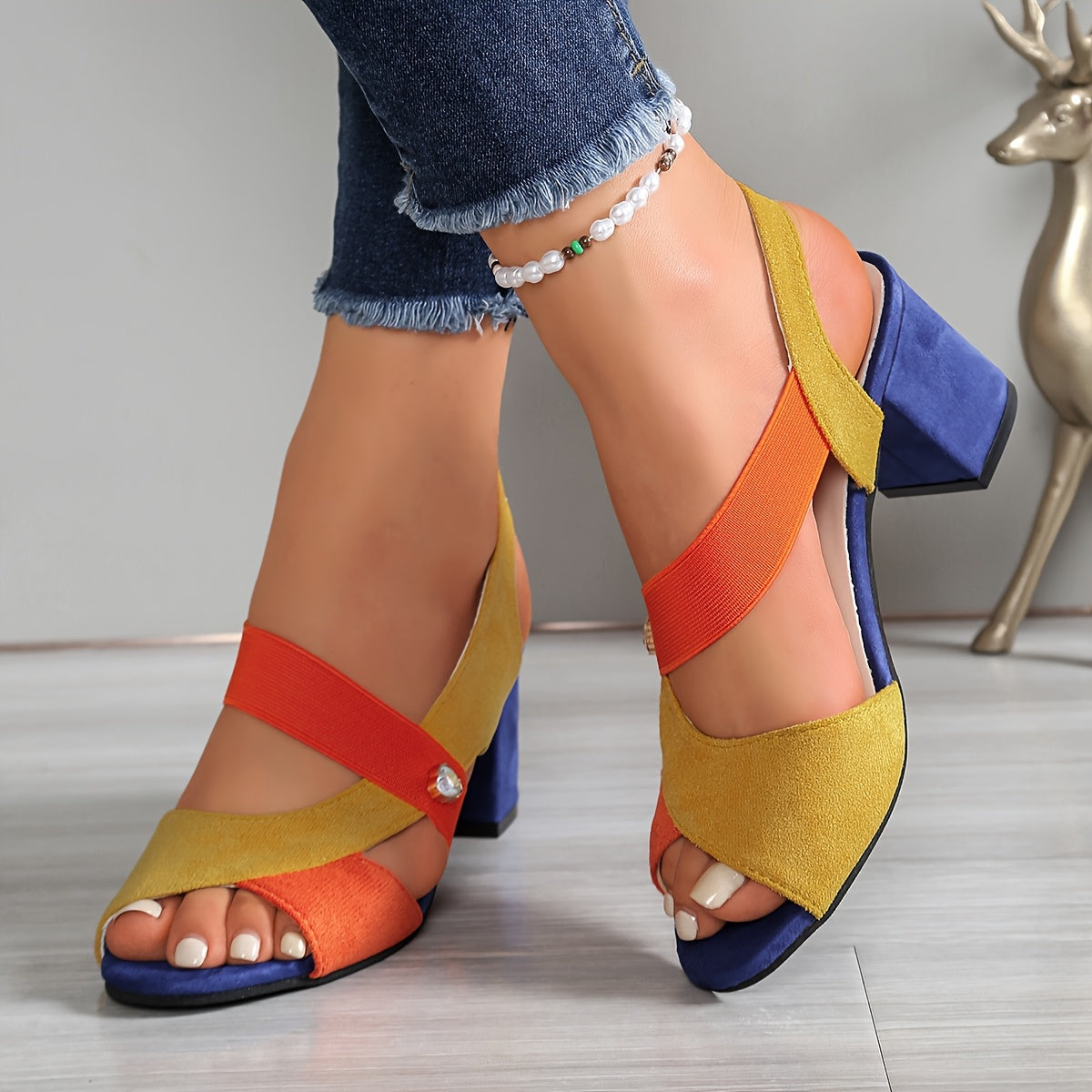 Lisa - Ergonomische comfortabele blokhakken