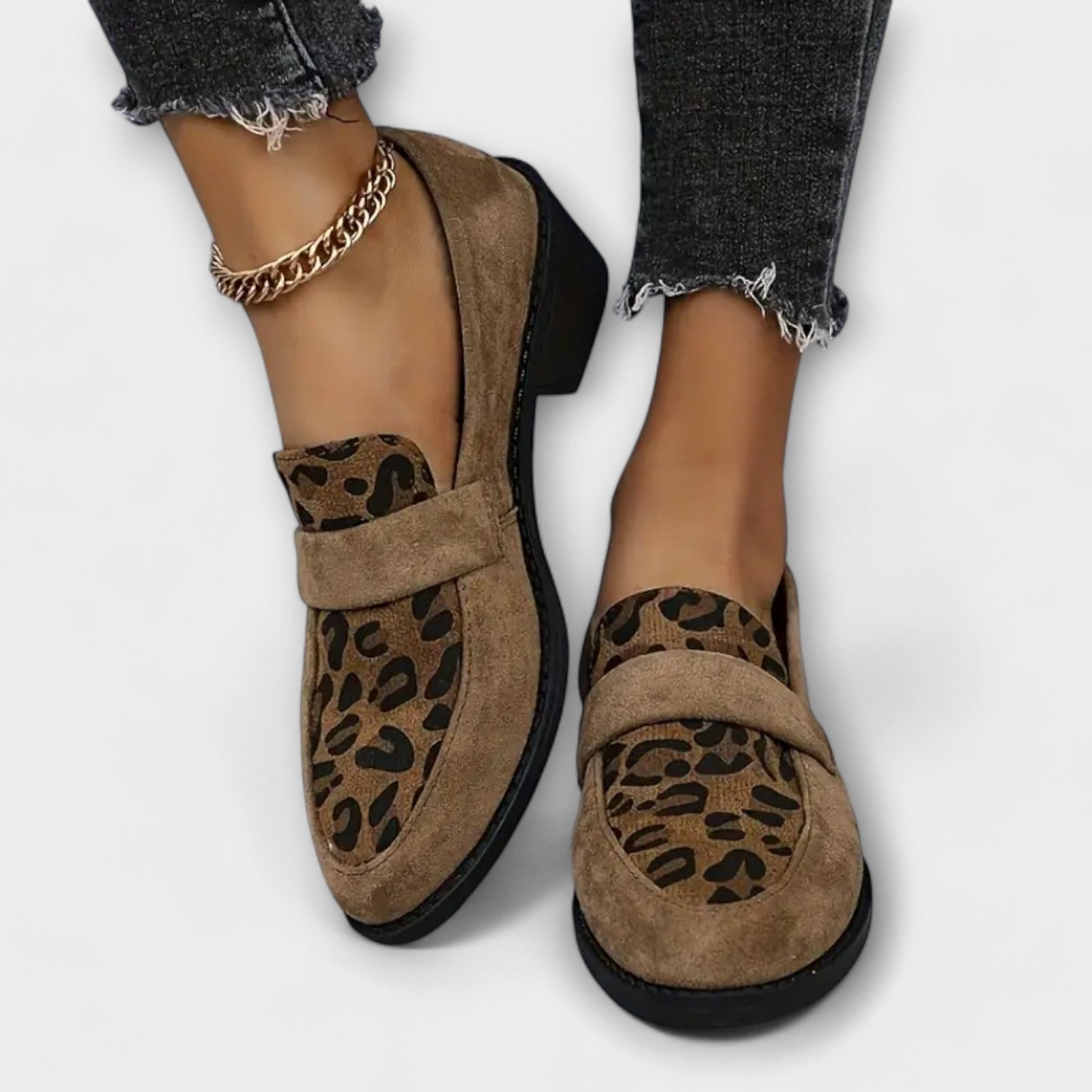 Elisa - Elegante Dameschoenen met Luipaardprint