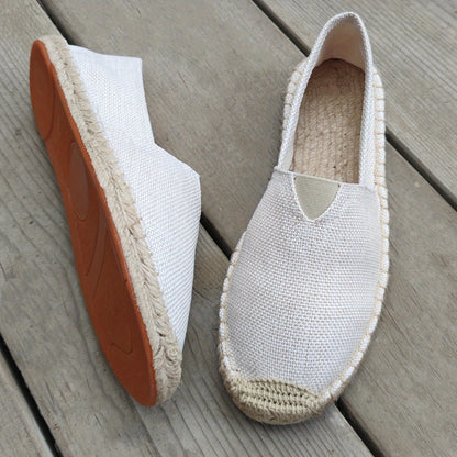 Elegante espadrilles voor heren