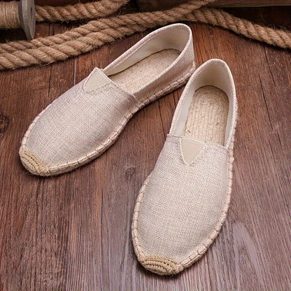 Elegante espadrilles voor heren