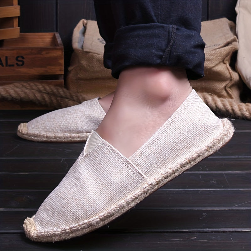 Elegante espadrilles voor heren