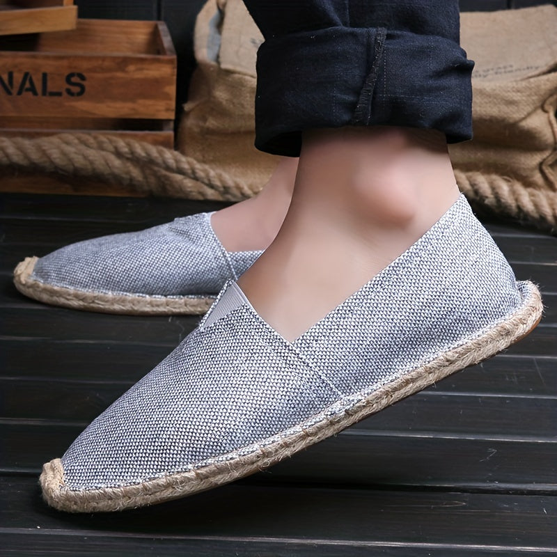 Elegante espadrilles voor heren