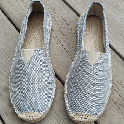 Elegante espadrilles voor heren