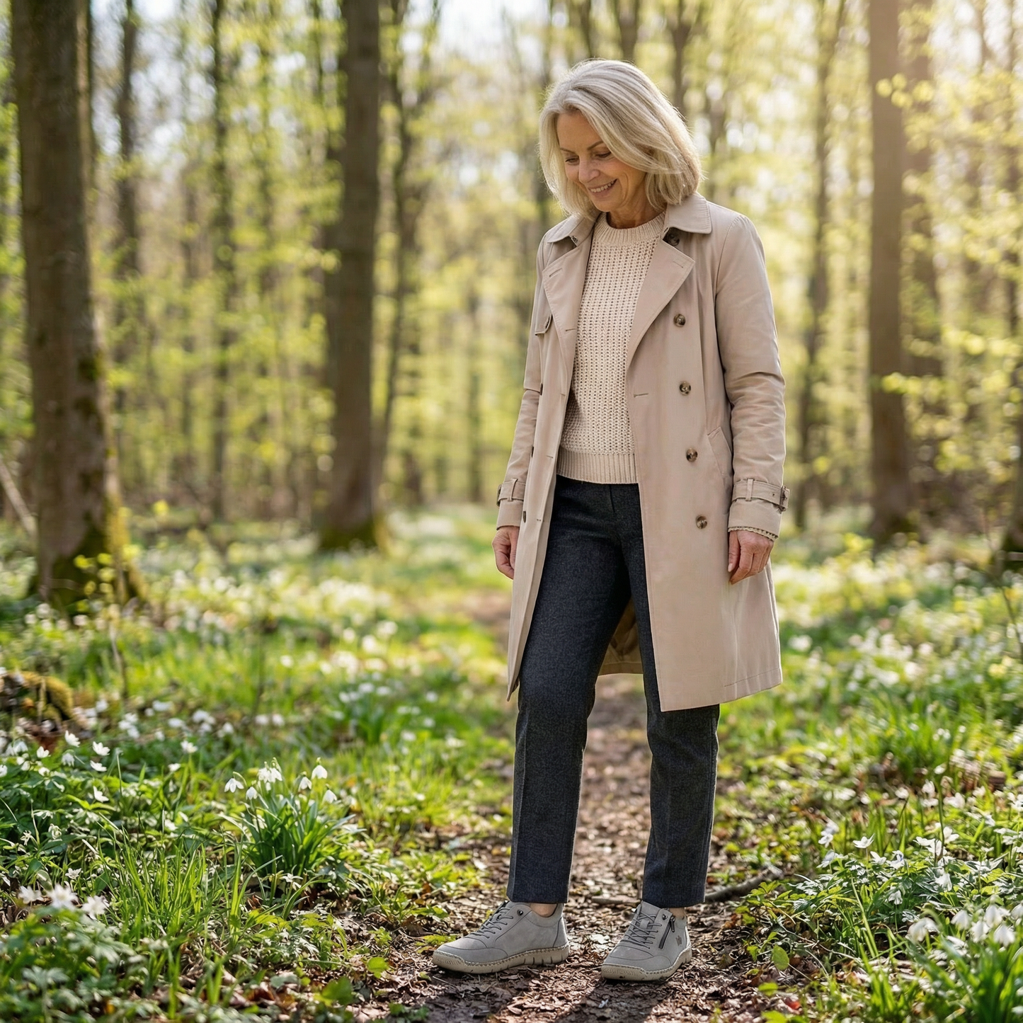 Mila  – Comfortabele orthopedische sneakers + ritssluiting