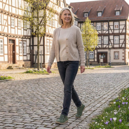 Mila  – Comfortabele orthopedische sneakers + ritssluiting