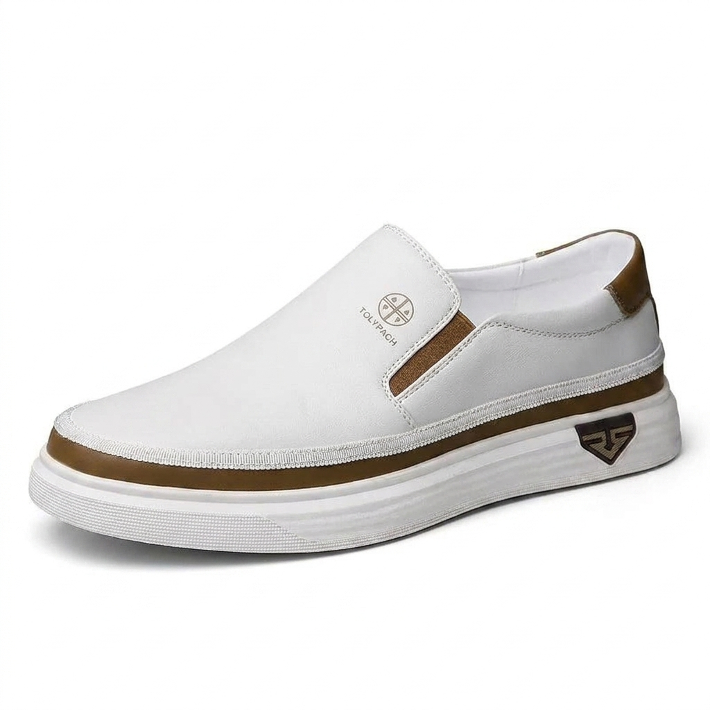 Elsera – Leren slip-on sneakers voor heren