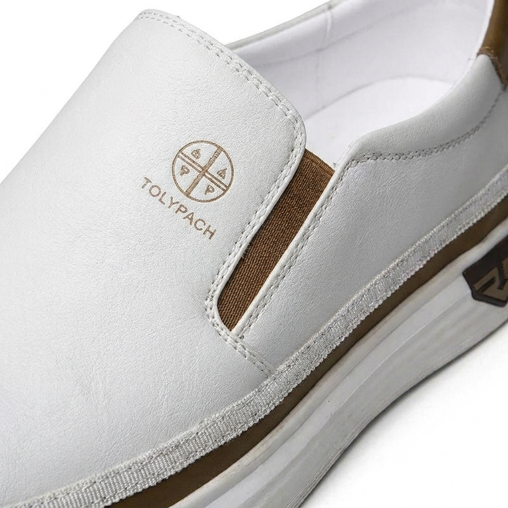 Elsera – Leren slip-on sneakers voor heren