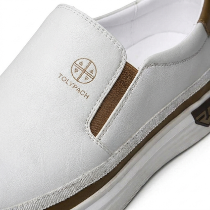 Elsera – Leren slip-on sneakers voor heren