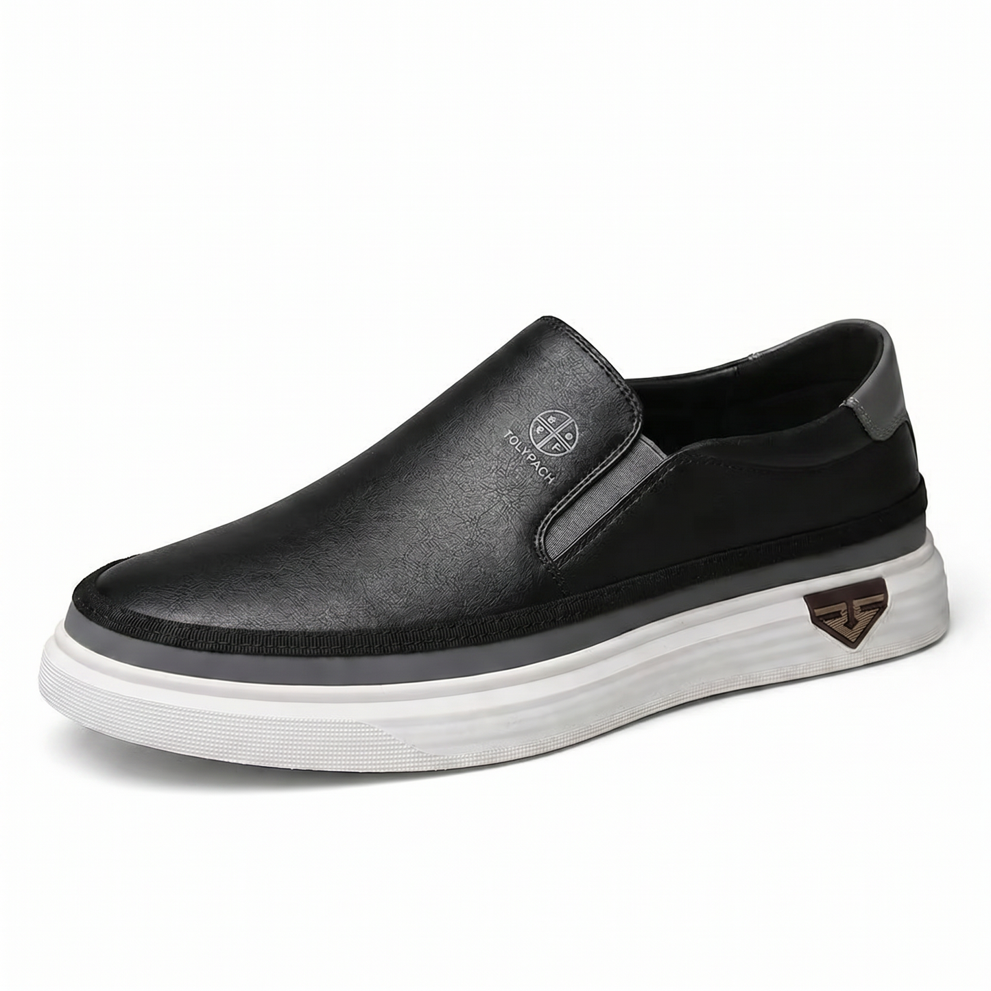 Elsera – Leren slip-on sneakers voor heren
