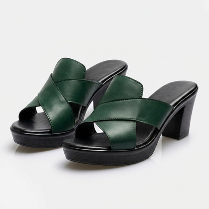 Lucia orthopedische sandalen met comfortabele hak