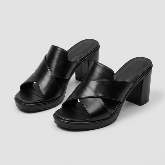 Lucia orthopedische sandalen met comfortabele hak