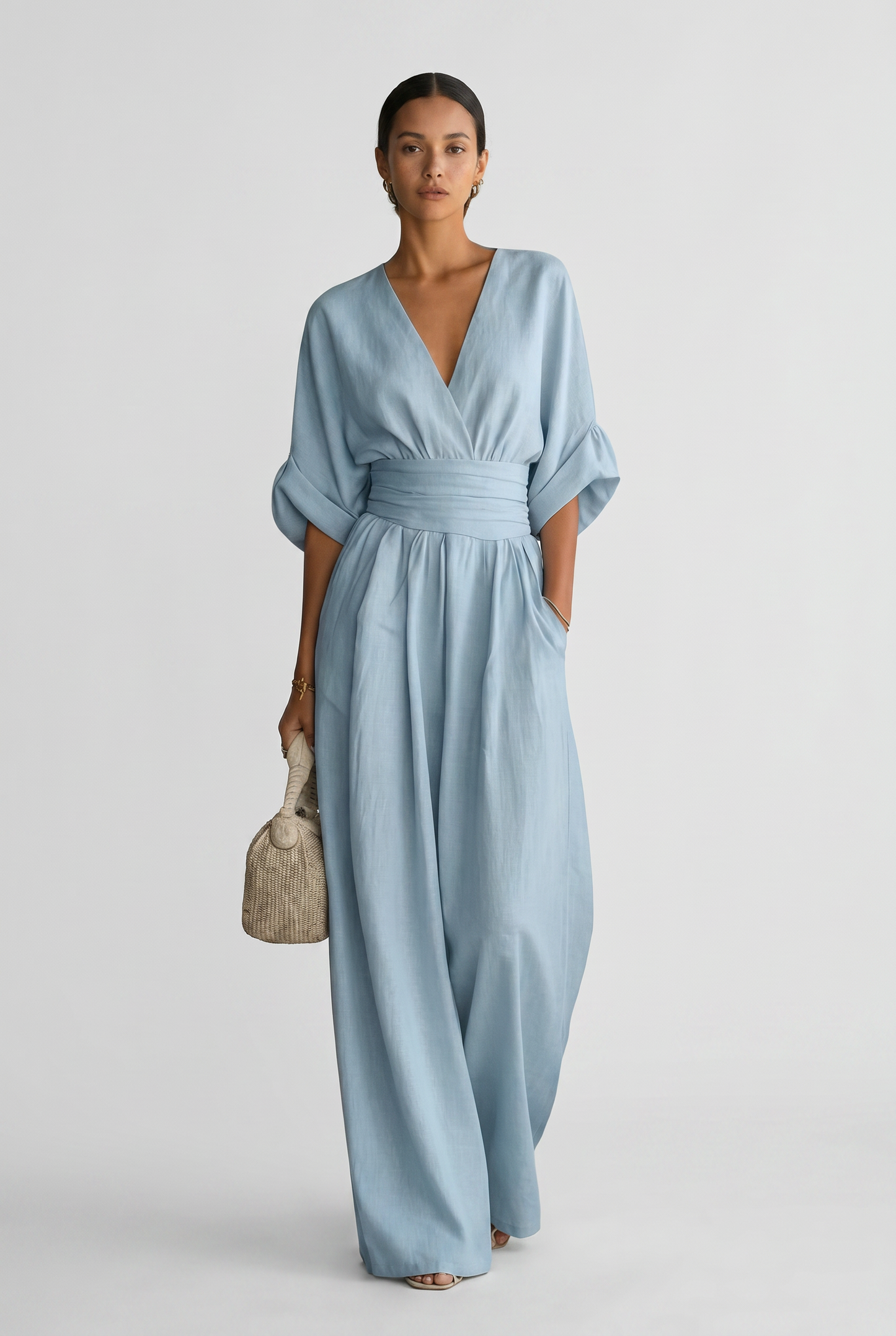 CHESKA | Elegante jumpsuit met soepele pasvorm