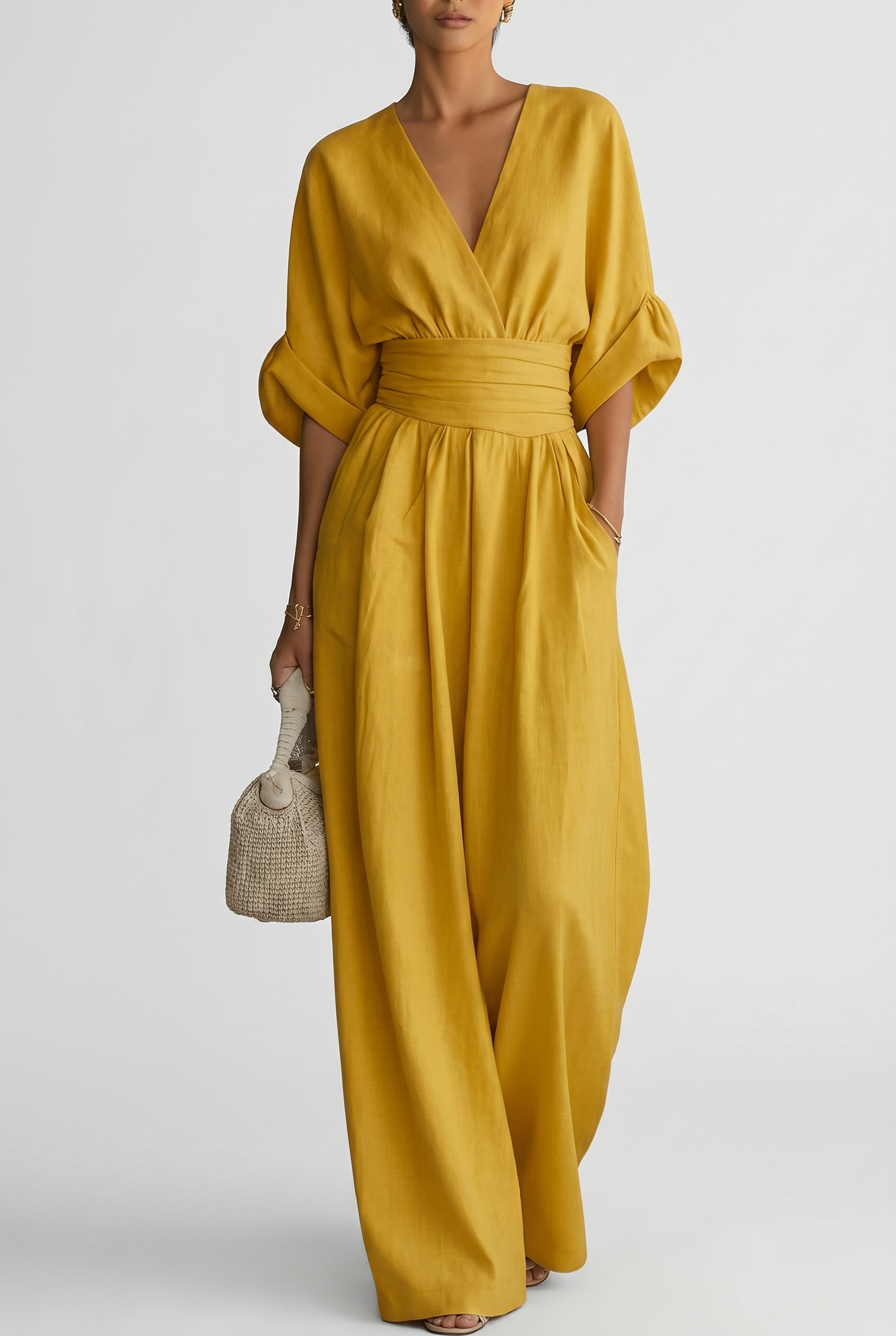 CHESKA | Elegante jumpsuit met soepele pasvorm