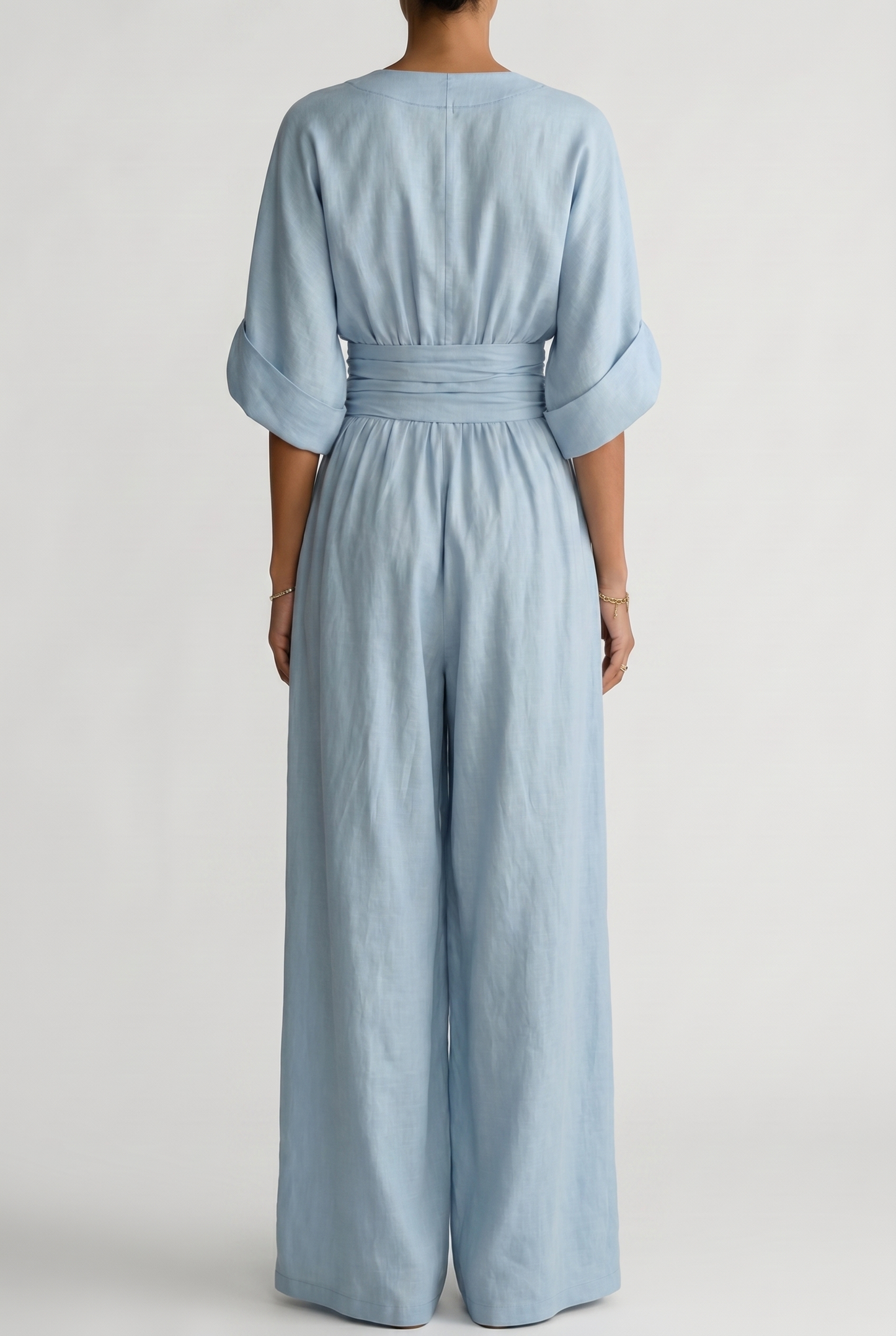 CHESKA | Elegante jumpsuit met soepele pasvorm