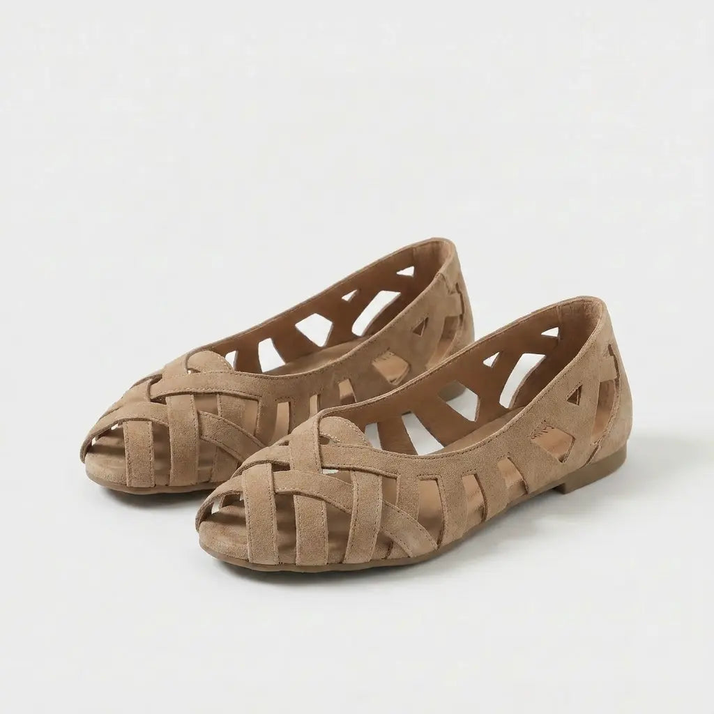 Caterina Gekleurde Gevlochten Sandalen Comfort