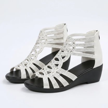 Gloria orthopedische sandalen met sleehak