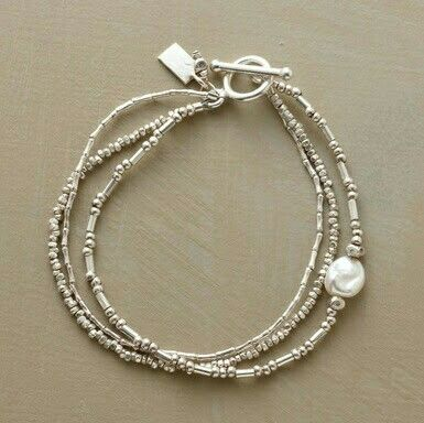 Vintage Parels Armbandenset