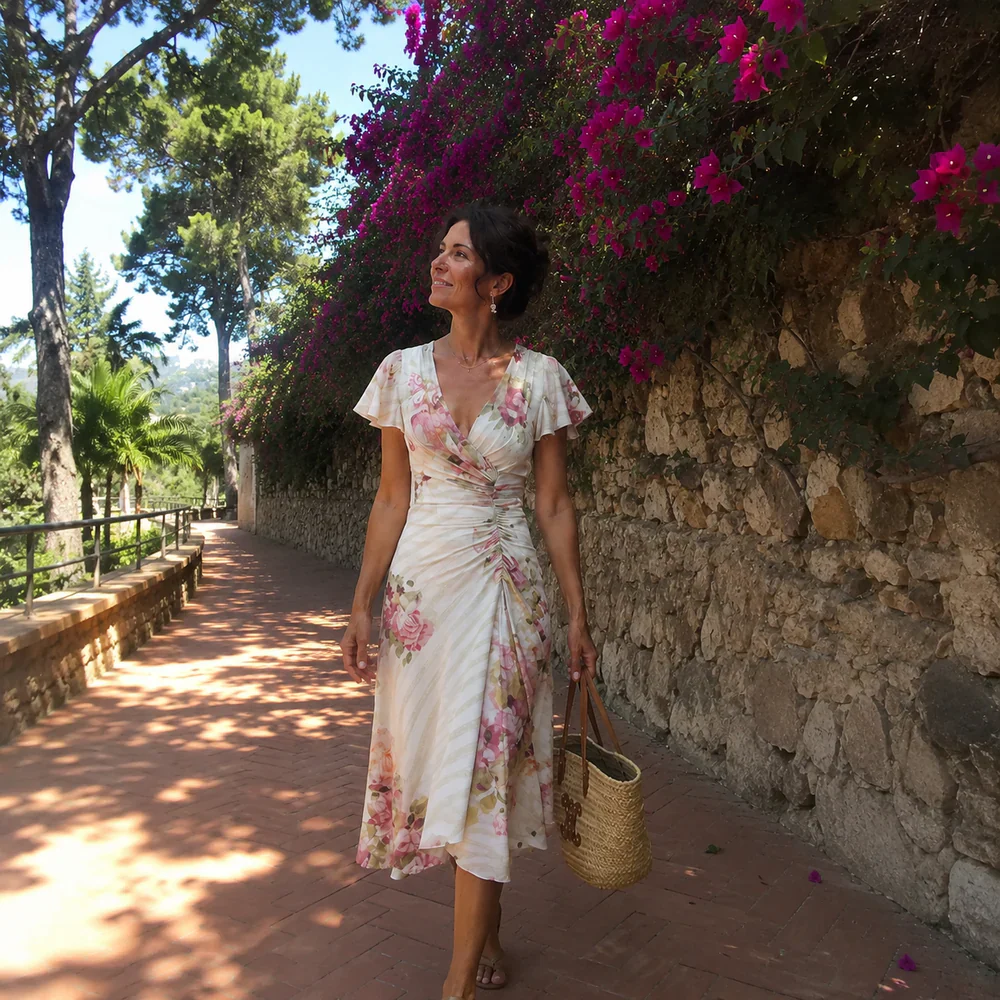 Letizia | Drie-delige set met lange boho cardigan