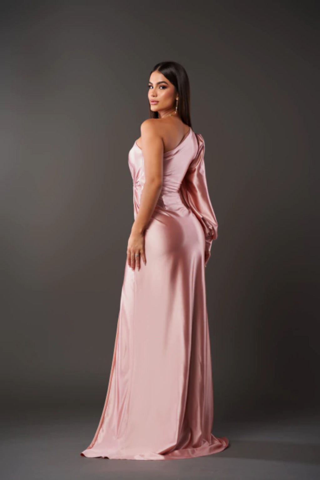 Dorie™ - Asymmetrische Jurk met Lange Split