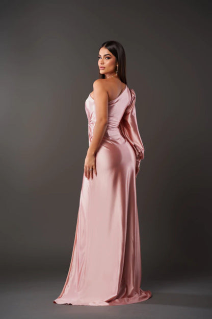 Dorie™ - Asymmetrische Jurk met Lange Split