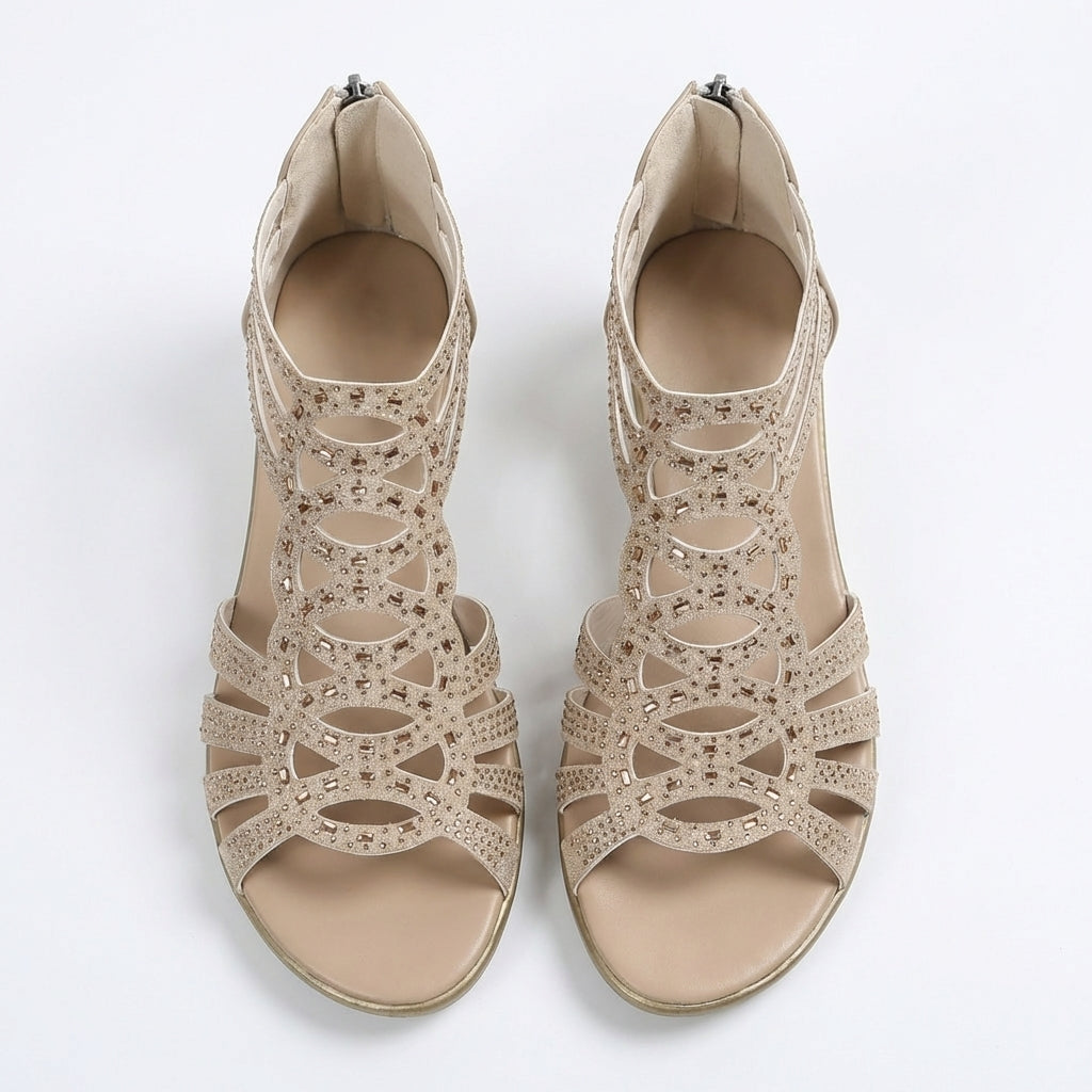 Gloria orthopedische sandalen met sleehak