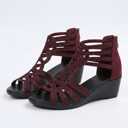 Gloria orthopedische sandalen met sleehak