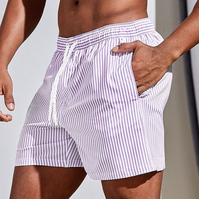 Varel | Gestreepte zomerbroek voor heren