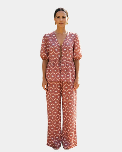 Gaëtane | Casual chic tweedelig ensemble