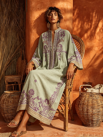 Celestina - Boho jurk met mediterraan charme
