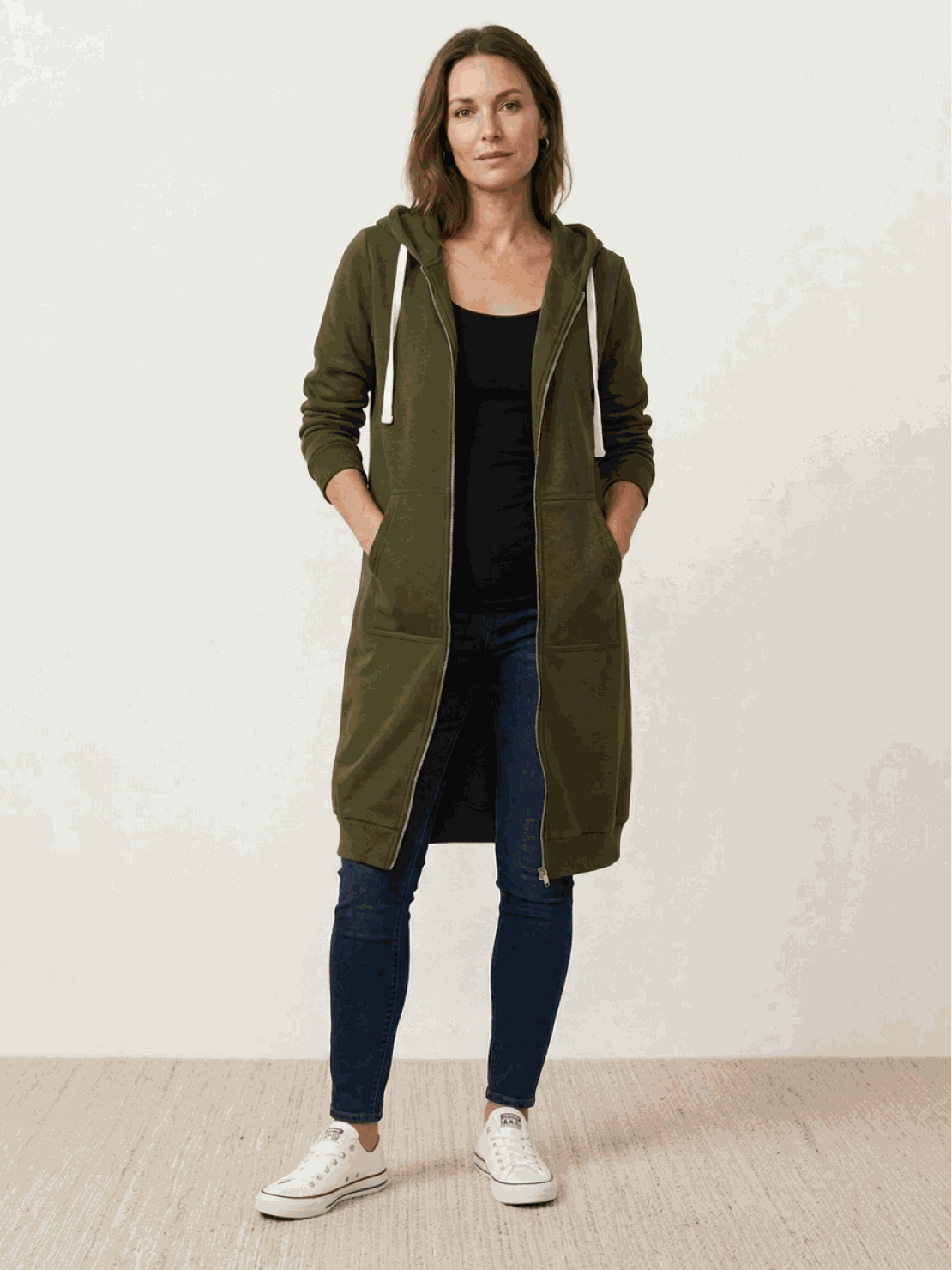 Alessandra | Zip Sweatshirt Hoodie
