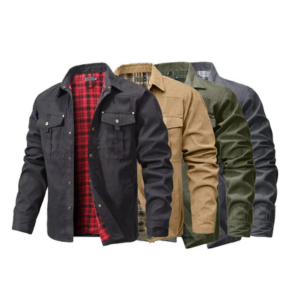 Bram | Robuuste Overshirt Jas