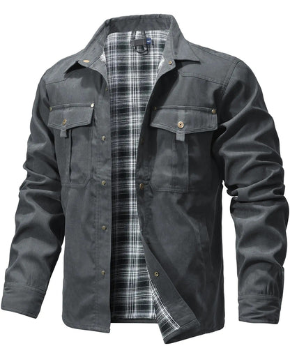 Bram | Robuuste Overshirt Jas