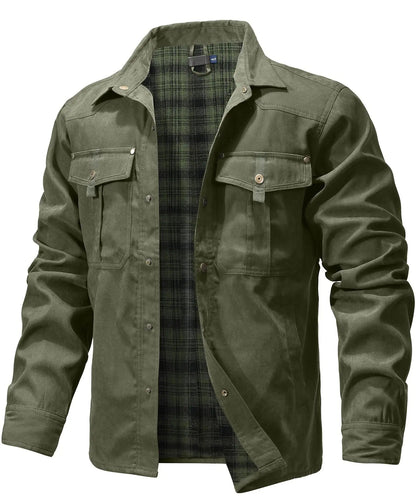 Bram | Robuuste Overshirt Jas
