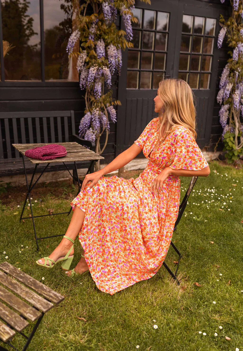 Erika™ - Stijlvolle & Comfortabele Bloemjurk