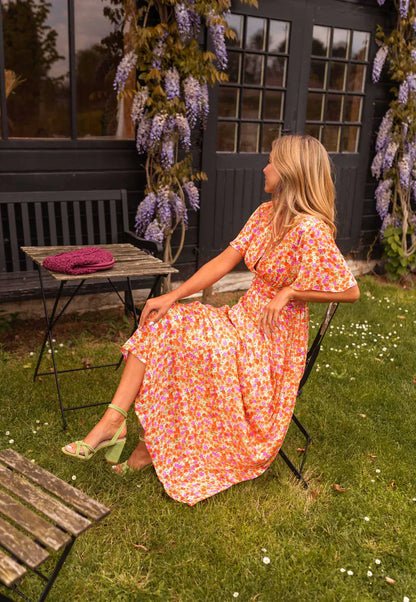 Erika™ - Stijlvolle & Comfortabele Bloemjurk