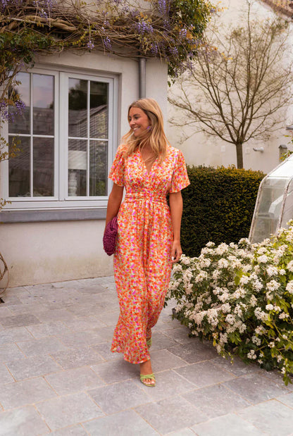 Erika™ - Stijlvolle & Comfortabele Bloemjurk