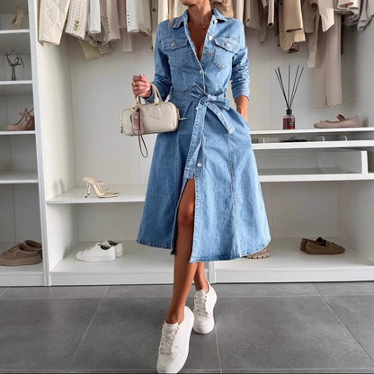 Jely™ – Maxijurk met Lange Mouwen