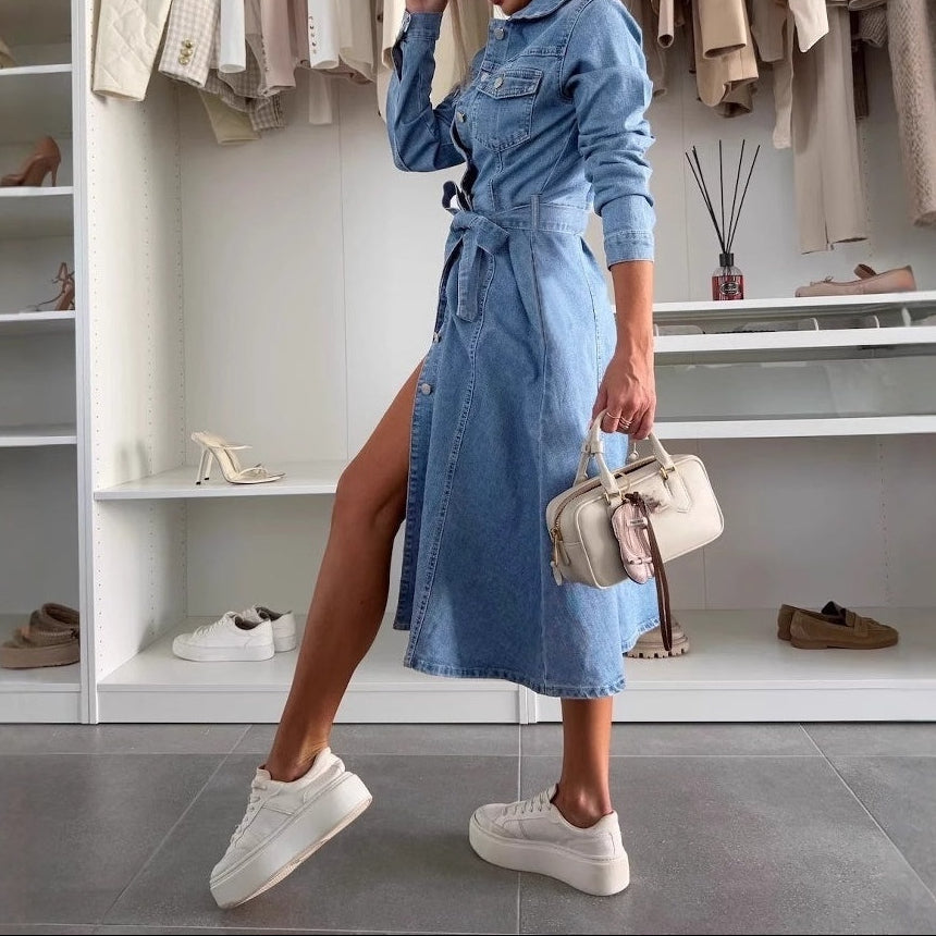 Jely™ – Maxijurk met Lange Mouwen