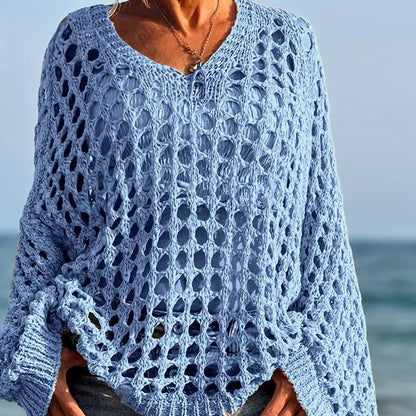 👗 Klassieke effen gehaakte top – tijdloze stijl die overal bij past