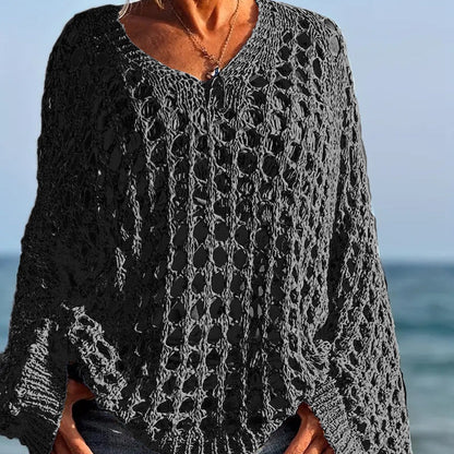 👗 Klassieke effen gehaakte top – tijdloze stijl die overal bij past
