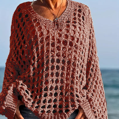 👗 Klassieke effen gehaakte top – tijdloze stijl die overal bij past