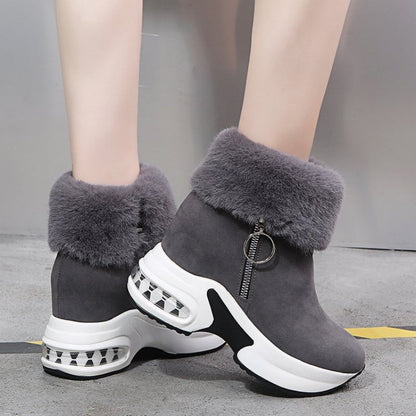 ✨Zachte, warme enkellaarsjes voor dames die je langer laten lijken, een must-have voor de herfst en winter, modieuze, comfortabele en veelzijdige schoenen🥰